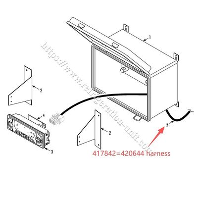 420644/42-0644 417842/41-8742 THERMO KING T-series T-600M T-800M T-1000M T-680Pro T-880Pro T-1080Pro ΔΙΑΤΑΞΗ ΚΑΛΩΔΙΩΣΗΣ - ΕΛΕΓΚΤΗΣ HMI
