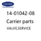 14-01042-08 carrier γνήσια ανταλλακτικά VALVE,SERVICE για ανταλλακτικά συστήματος ψύξης ψυγείου φορτηγού