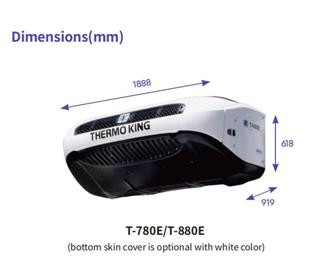 Η μονάδα ψύξης Thermo King T-780E T-880E T-1080E T-1280E Για σύστημα ψύξης