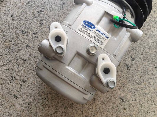 πρωτότυπος συμπιεστής Carrier 24V KP32 μοντέλο 18-10190-99SL, κωδικός ανταλλακτικού 2B τροχαλία