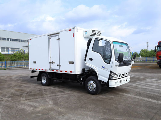 QINGLING ISUZU KV100 100P Φορτηγό Ψυγείο για Μεταφορά Τροφίμων, Κρέατος, Ψαριών NKR Κατάψυξη 5 Τόνων THERMO KING RV380 Ψύξη