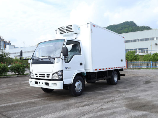 QINGLING ISUZU KV100 100P Φορτηγό Ψυγείο για Μεταφορά Τροφίμων, Κρέατος, Ψαριών NKR Κατάψυξη 5 Τόνων THERMO KING RV380 Ψύξη