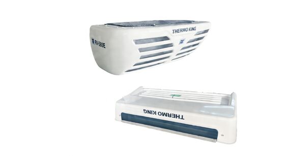 Η μονάδα ψύξης φορτηγού Thermo King RV580E αντικαθιστά το C450 με 24V DC, αποψύξη θερμού αερίου και σύστημα αναμονής ελαφρού βάρους