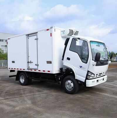 ISUZU QINGLING 600P 6 τροχών 3 τόνων Ψυγείο φορτηγάκι με μονάδα ψύξης THERMO KING RV380 μοντέλο