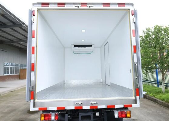 ISUZU QINGLING 600P 6 τροχών 3 τόνων Ψυγείο φορτηγάκι με μονάδα ψύξης THERMO KING RV380 μοντέλο
