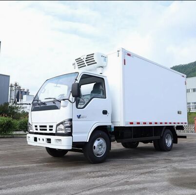 ISUZU QINGLING 600P 6 τροχών 3 τόνων Ψυγείο φορτηγάκι με μονάδα ψύξης THERMO KING RV380 μοντέλο