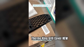 988211 μονάδα ψύξης THERMO KING μπροστινό μαύρο επάνω κάλυμμα ψησταριάς LOGO εμπρός διαθέσιμο για T-600/6